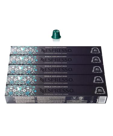 Nespresso OriginalLine: Stockholm Fortissio Lungo 50 Capsules
