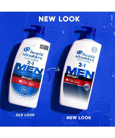 Head & Shoulders Old Spice Swagger Anti-Dandruff 2-in-1 Shampoo + Conditioner 835ML NEW Version 835 ml (Pack of 1) - Buy Online on SooperMarket.com