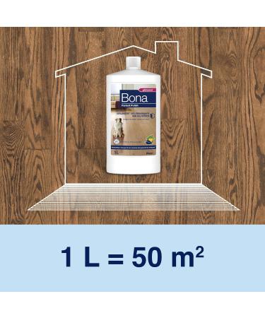 Buy Bona Parquet Oil Polish & Cleaner | Glossy Finish for Painted Wood Floors | 1L Parquet Care & Sealing Solutions - Buy Online on SooperMarket.com