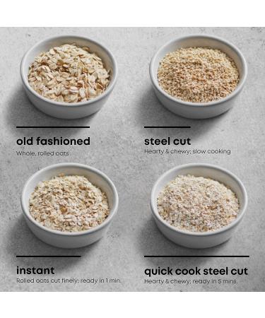 Natures Path Organic Whole Grain Rolled Oats 18oz Canister (Pack of 6) | Non-GMO, 40g Whole Grains, 5g Protein | Perfect for Baking & Breakfast - Buy Online on SooperMarket.com