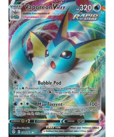 Vaporeon VMAX - 030/203 - Ultra Rare - Evolving Skies - NM/M