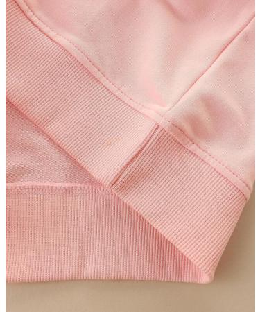 Girls Christmas Pink Sweatshirt | Cotton Top for Kids | Long Sleeve Pullover | Toddler Clothes Ages 1-12 - Buy Online on SooperMarket.com