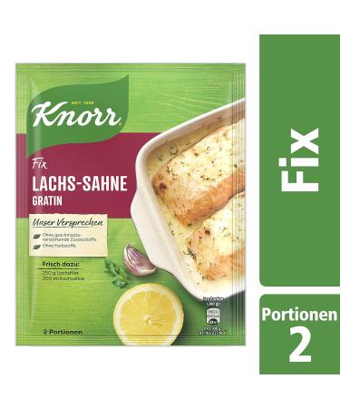 Buy Knorr Salmon Cream Gratin Mix - 2 Portions of Delicious Casserole with Natural Ingredients | International Shipping Available - Buy Online on SooperMarket.com