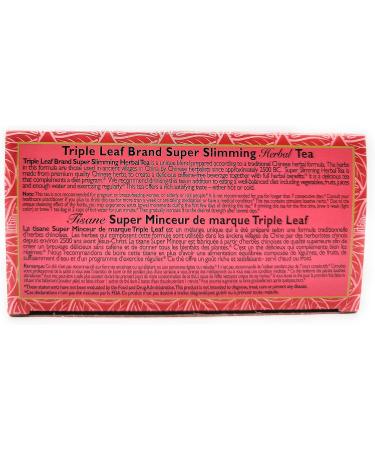 Herbal Tea Triple leaf_SuperSlim Tea 20 bags - Buy Online on SooperMarket.com