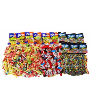CAPTAIN PLAY sweets mix 210 pieces with confetti for filling a pinata 1 pack (1 x 988g)