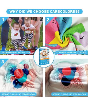 Carbcolords DTF Transfer Film - 60 Sheets A4 PET Clear PreTreat Heat Transfer Paper for T-Shirts - 60 PCS - Buy Online on SooperMarket.com