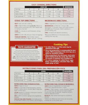 Malt-O-Meal Original Hot Wheat Cereal 36oz - Convenient & Nutritious Breakfast Option - Buy Online on SooperMarket.com