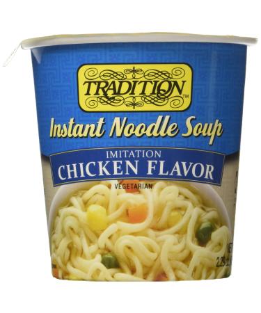 Tradition Imitation Chicken Flavor Instant Noodle Soup 2.29 ounce (12 Pack)