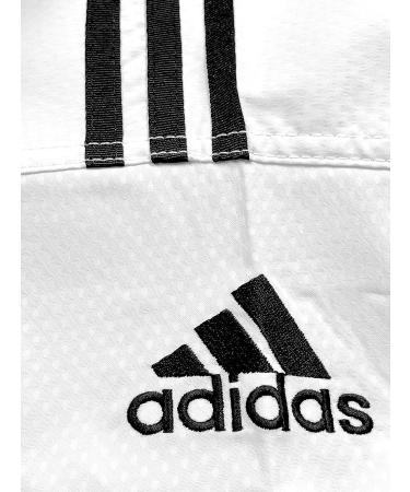 adidas Eco Fighter 3 Taekwondo Black V-Neck Sparring Uniform | 100% Polyester 190 (5) - Buy Online on SooperMarket.com