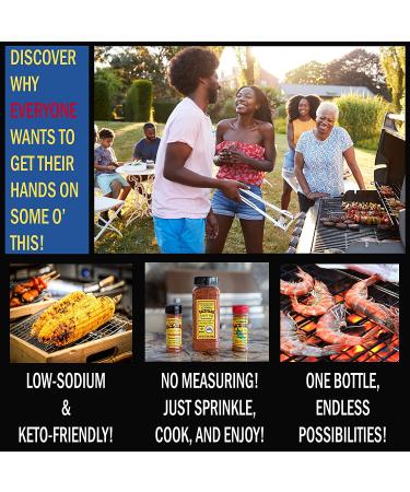 BACK-YARD Southern Style Original All Purpose Seasoning 27 oz - Value Size | Delicious Steak, Poultry, Fish & Vegetable Seasoning | Low Sodium - Buy Online on SooperMarket.com