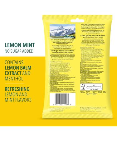Ricola Lemon Mint No Sugar Added Throat Drops - Buy Online on SooperMarket.com