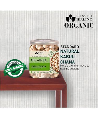 Blessfull Healing Organice Kabuli Chana 2 lb (907 Gram) - Buy Online on SooperMarket.com