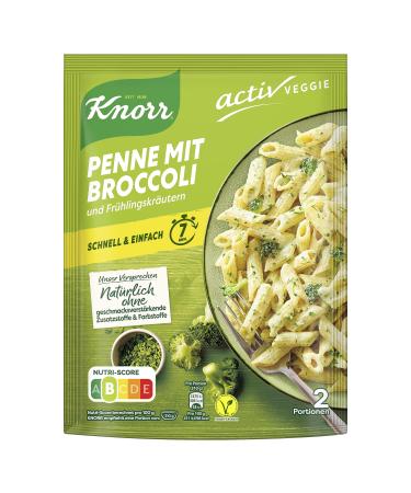 Knorr Activ Veggie Pasta Ready Meal Penne with Broccoli 146 g