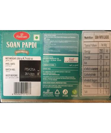 Haldiram's Soan Papdi 2x250g - Buy Online on SooperMarket.com