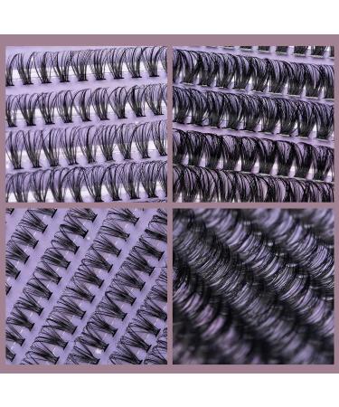 DIY Lash Extension Kit 280pcs - 20D+50D 10-16mm Mix C/CC/D Curl Cluster Lashes with Bond and Seal Tweezers - Soft Light Eyelash Extension Kit for Home Use - Buy Online on SooperMarket.com