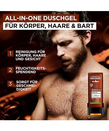 L'Or al Men Expert Nursing Set | XXL Shower Gel & Anti-Aging Moisture Cream for Men - Hydrate Body Hair & Beard - Buy Online on SooperMarket.com