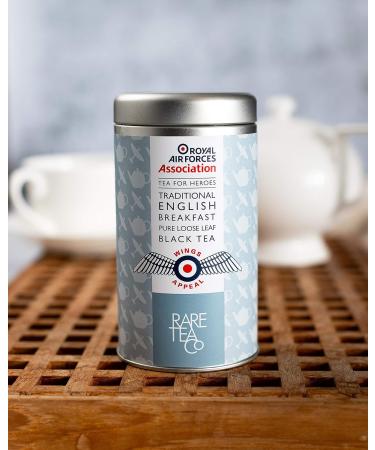 Rare Tea Company Royal Air Force Association English Breakfast Loose Leaf Black Tea 50 g - Buy Online on SooperMarket.com