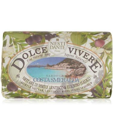 Nesti Dante Dolce Vivere Fine Natural Soap - Sardegna - Myrtle Nectar  Lentiscus & Helycrisum Shrub 250g/8.8oz