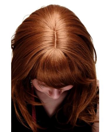 WIG ME UP 4038-27C Dark Blonde & Red Long Wavy Wig - Medium Blonde Hair Tips | International Shipping Available - Buy Online on SooperMarket.com