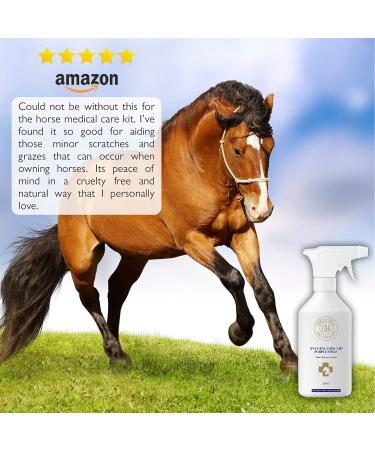 C&G Pets Horse Anti Bacterial Anti fungal Antiviral Purple Wound Spray 500 ML 500 ml (Pack of 1) - Buy Online on SooperMarket.com
