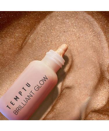 TEMPTU Brilliant Glow Illuminating Primer & Skin Perfector - Hydrating Formula for Natural-Looking Luminous Glow | Primes & Perfects Complexion | Available in Fair/Light Shades - Buy Online on SooperMarket.com