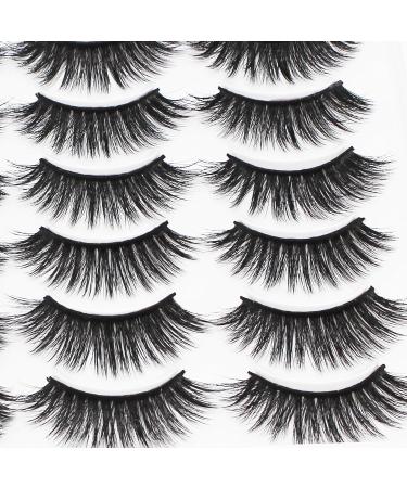 20 Pairs 3D Mink Eyelashes - Fluffy & Dramatic 17-18mm False Lashes for Wholesale Makeup - Buy Online on SooperMarket.com