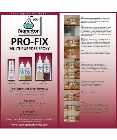 Brampton Epoxy PRO-FIX 20/20 Long Cure Golf Club Repair 0.85oz - Buy Online on SooperMarket.com