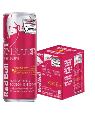 Red Bull Energy Drink Spiced Pear 250ml (4 pack)