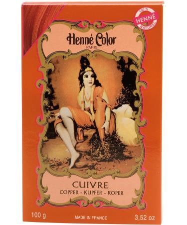 Henne Color Henna Powder Copper 100gm (PACK OF 3) Copper 100 g (Pack of 3) - Buy Online on SooperMarket.com