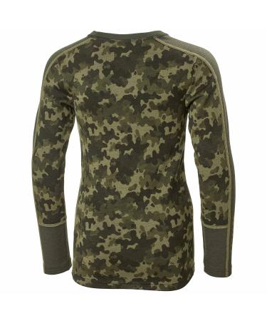 Helly Hansen Junior Unisex Current Model JR Graphic Lifa Meri 12 years Green