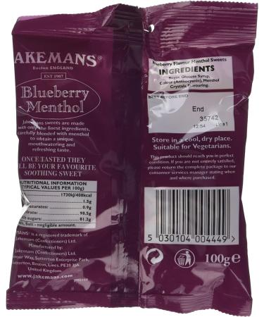 Jakemans Blueberry Bags 100 g - Buy Online on SooperMarket.com