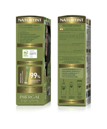 Natureint Biobased Hair Color No Ammonia 5G Chestnut Brown Light - 3 Pack | 510ml - High Natural Ingredients - Buy Online on SooperMarket.com