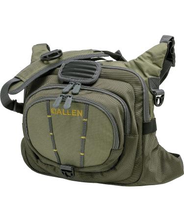 Allen Boulder Creek Fishing Chest Pack Olive - Premium Fishing Gear - Buy Online on SooperMarket.com