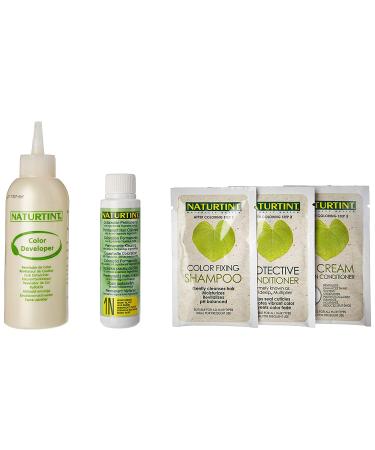 Naturtint Permanent Hair Color 1N Ebony Black - 5.6 fl oz (165 ml) | Organic & Ammonia-Free - Buy Online on SooperMarket.com