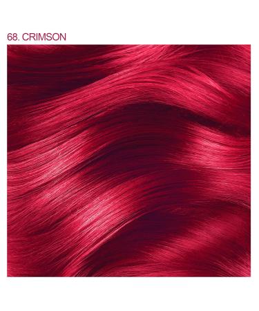 Adore Vegan & Cruelty-Free Hair Dye - 068 Crimson 4 Fl Oz (Pack of 2) - Buy Online on SooperMarket.com
