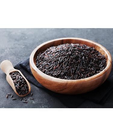 Black Rice 3 Pounds - Whole Grain, Kosher, Vegan & Nutty-Sweet Flavor - Rich in Antioxidants & Fiber - Ideal for Stir-Fries, Salads & Pudding - Buy Online on SooperMarket.com