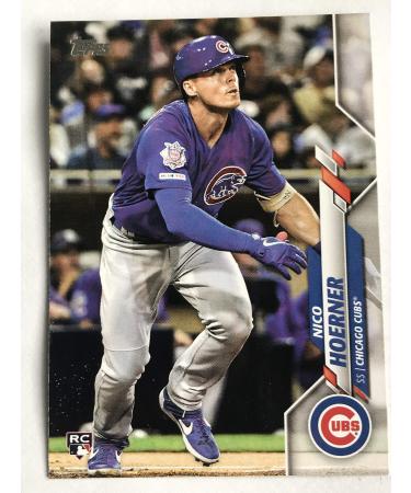 Baseball MLB 2020 Topps #70 Nico Hoerner NM-MT RC Rookie Cubs