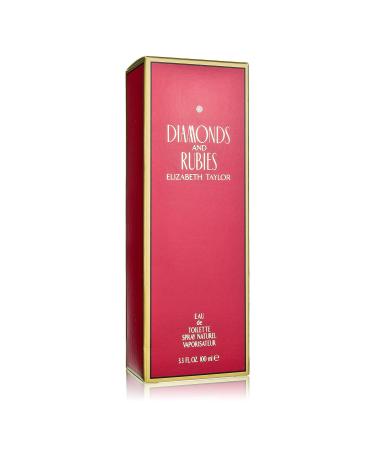 Elizabeth Taylor Diamonds and Rubies Eau De Toilette Spray For Women 3.4 oz Vanilla 3.4 Fl Oz (Pack of 1) - Buy Online on SooperMarket.com