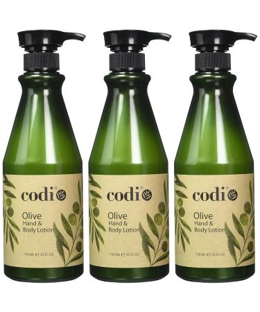 Codi Olive Hand & Body Lotion 25 fl oz - 3 Pack | Hydrating & Nourishing | International Shipping Available - Buy Online on SooperMarket.com