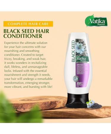 Dabur Vatika Naturals Black Seed Conditioner - Nourishing Hair Care | Buy Online Internationally - Buy Online on SooperMarket.com