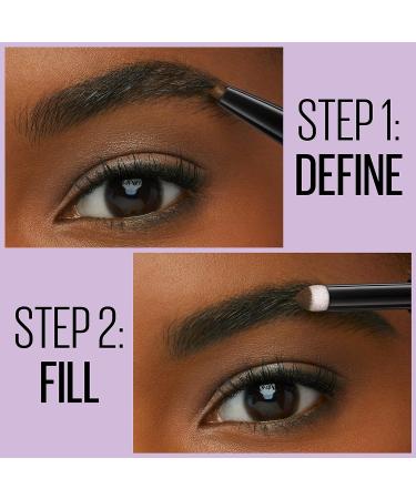 Maybelline Express Brow Duo Eyebrow Filling Medium Brown 2-in-1 Pencil & Powder - 1 Count - Buy Online on SooperMarket.com