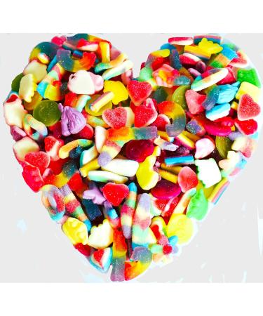 Large Resealable Pouch of LGBTQIA+ Pride Rainbow Sweet Assortment Pick n Mix Sweets Gift Bag - Large Pouch of Sour Chewy Gummy Candy Jelly Treats in corporation with the LGBT Foundation - Buy Online on SooperMarket.com