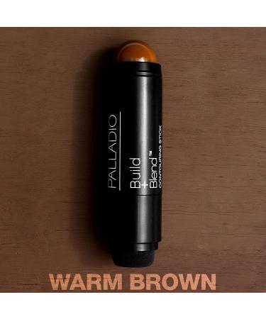 Palladio Contouring Makeup Stick - Build & Blend Contour Stick for Perfect Sculpting Look - 0.23 oz (Warm Brown) - Buy Online on SooperMarket.com