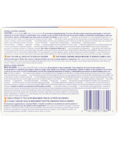 Vicks DayQuil Cold & Flu Multi-Symptom Relief Liquid Capsules + Vicks NyQuil Cold & Flu Multi-Symptom Relief Liquid Capsules Total 48 Count - Buy Online on SooperMarket.com