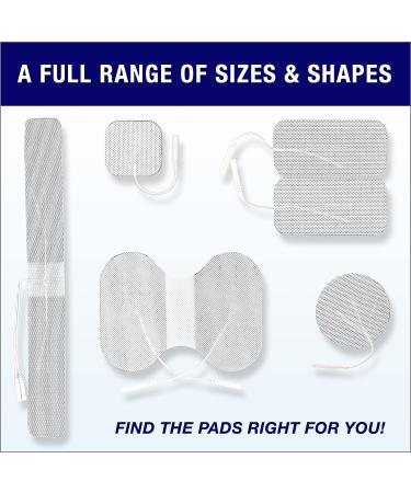 Syrtenty TENS Unit Pads 2x2 20pcs - Reusable Electrode Patches for Electrotherapy - Buy Online on SooperMarket.com