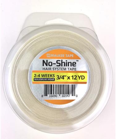 No Shine Bonding Double Sided Tape 3/4 x 12 Yard Hair System Roll by Walker Tape (WKR-NS-M2)