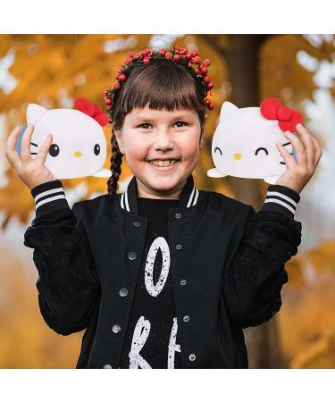 FASTEXX Hello Kitty Plush Reversible Octopus & Teddy Plushies - Super Soft Toys for Girls | Double-Sided Flip Mood Kitty Plush for Expressing Emotions - Buy Online on SooperMarket.com