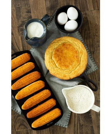 Old School Stone Ground Self-Rising White Cornmeal - 2lb Bag | Made with Non-GMO North Carolina White Corn - Buy Online on SooperMarket.com
