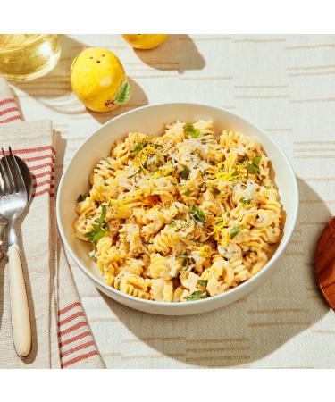 Brami Superfood Pasta - Authentic Italian Taste | High Protein & Fiber Lupini Bean Noodles | 8oz (Pack of 6) - Fusilli Curly Mac Radiatori - Buy Online on SooperMarket.com