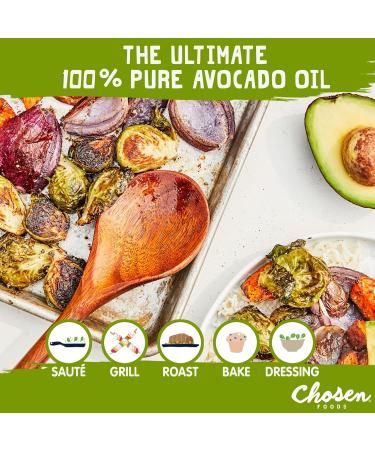 Chosen Foods 100% Pure Avocado Oil - Keto, Paleo, and Kosher - 8.4 fl oz - Buy Online on SooperMarket.com